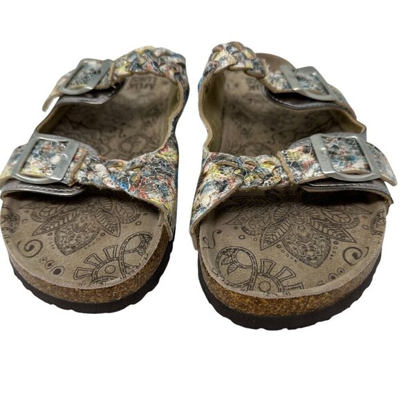 MUK LUKS Juliette Slide Sandals Adjustable Buckle Straps Womens Size 9 Summer - Picture 2 of 7